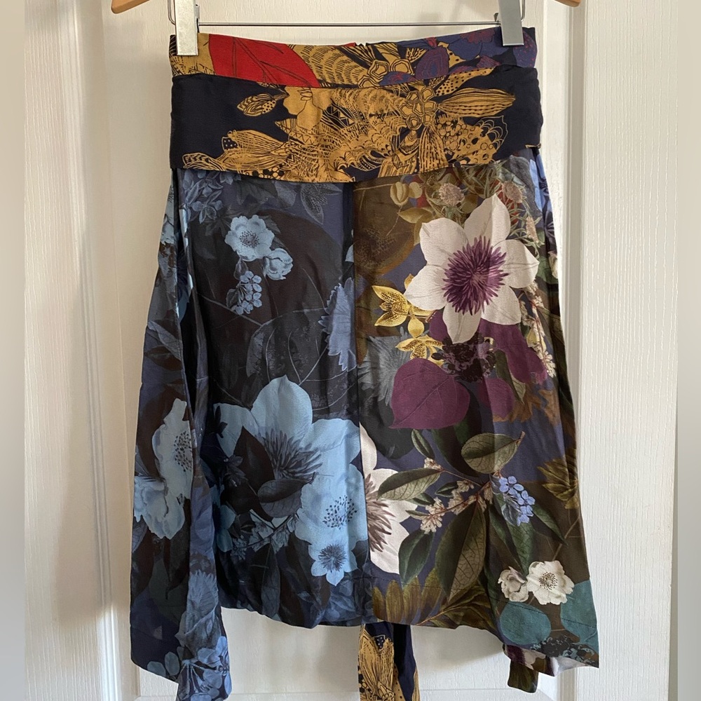 Desigual floral midi skirt